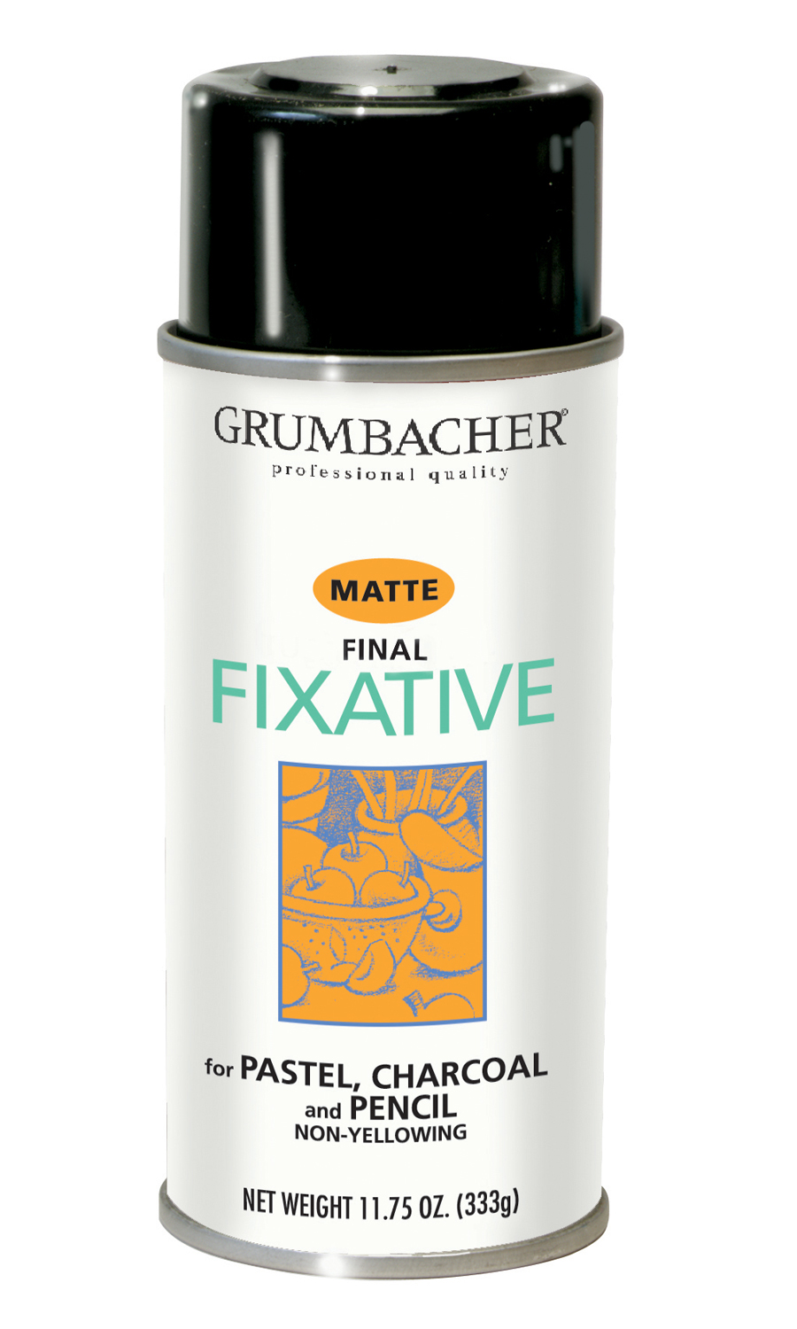 GRUMBACHER Final Fix Matte Spray Finish 11.75oz Spray Ca