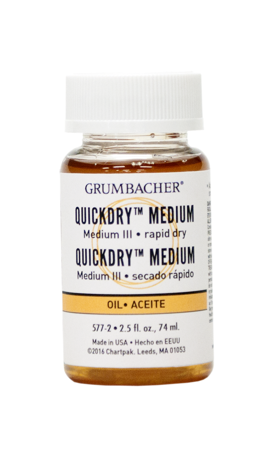 GRUMBACHER Oil Paint Painting Medium III 2.5oz