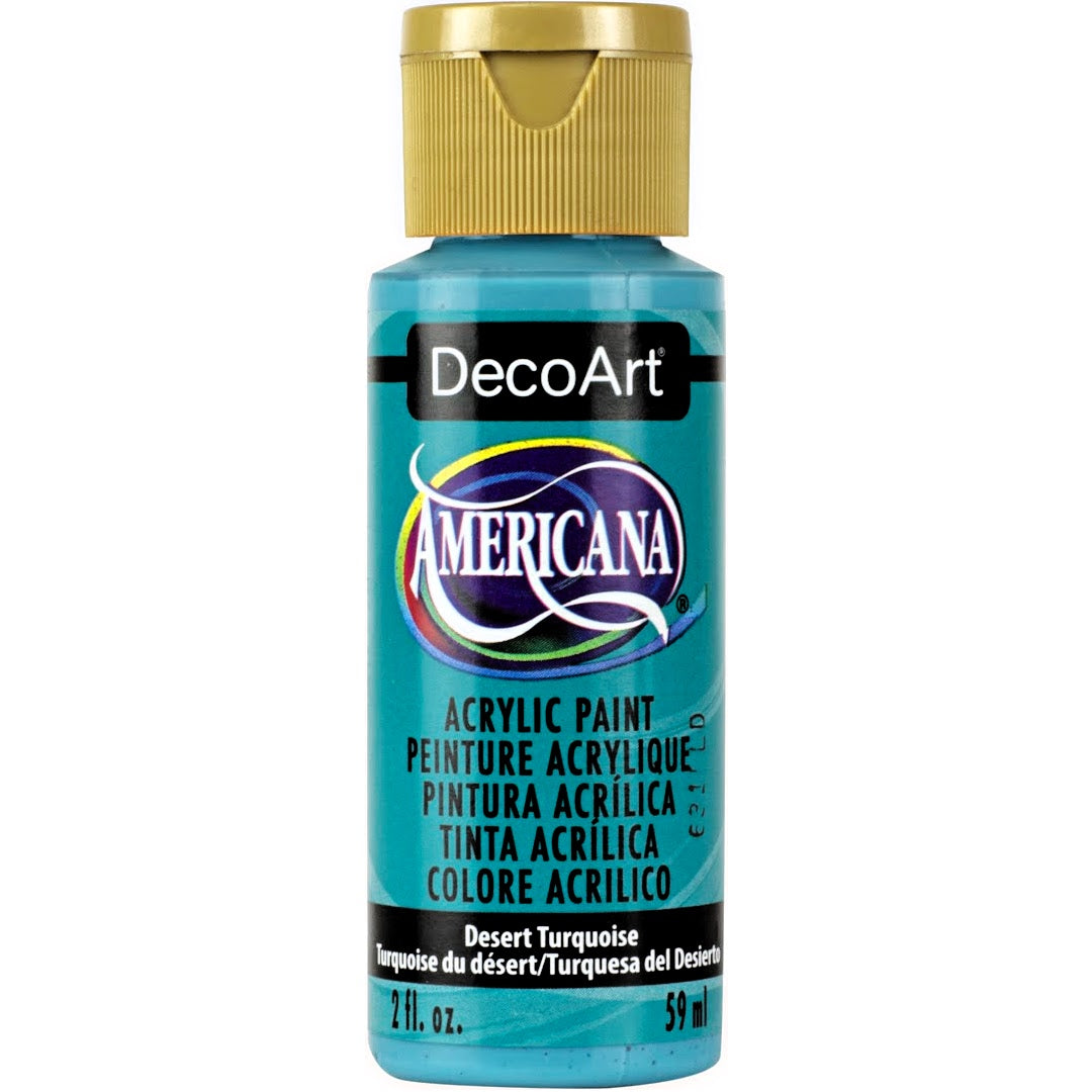 DECO ART AMERICANA ACRYLIC 2OZ DESERT TURQUOISE