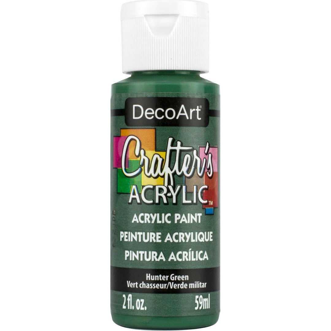 DECO ART CRAFTERS ACRYLIC HUNTER GREEN 2OZ