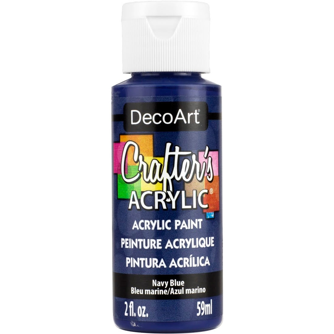 DECO ART CRAFTERS ACRYLIC NAVY BLUE 2OZ