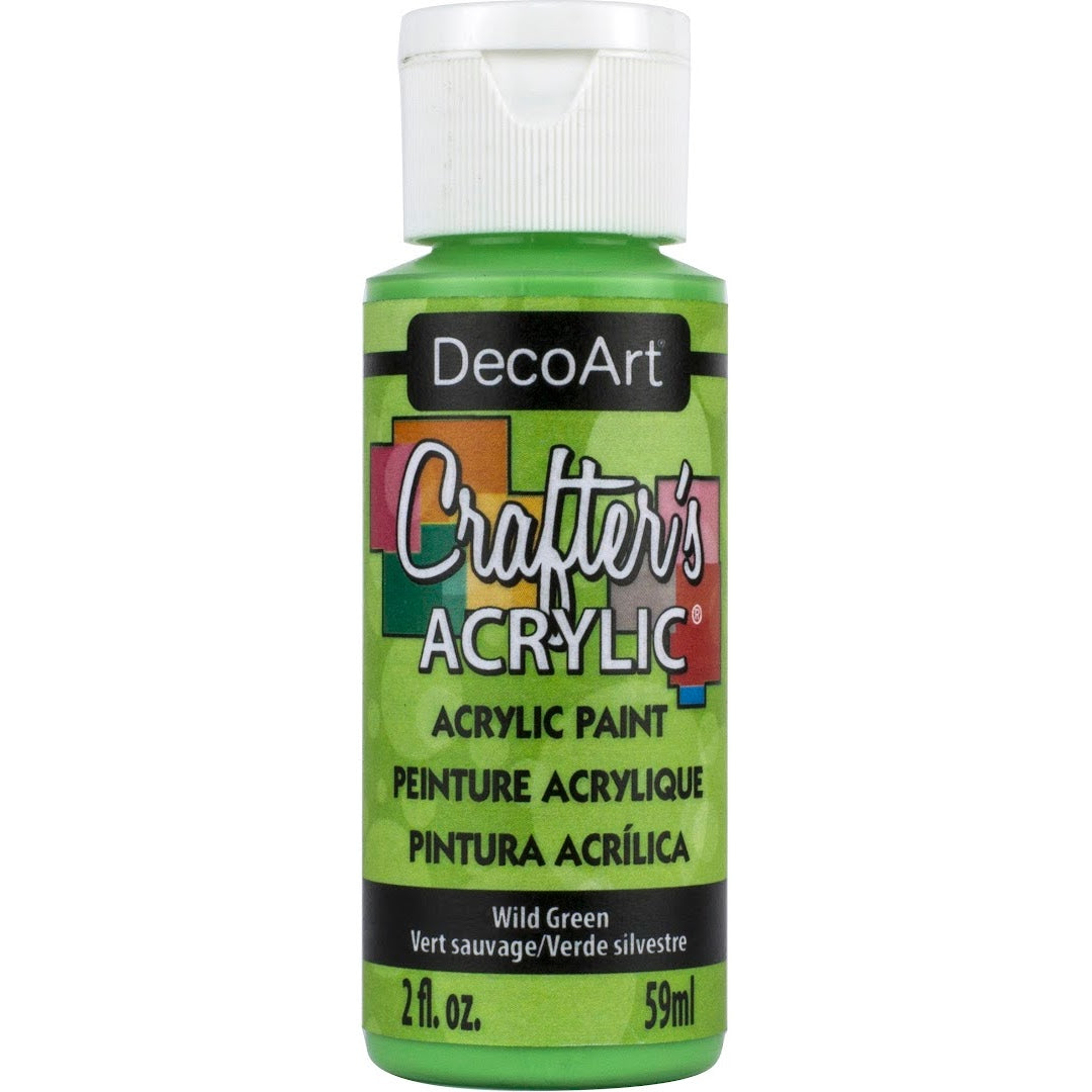 DECO ART CRAFTERS ACRYLIC WILD GREEN 2OZ