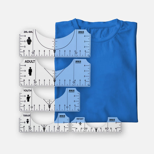 DTF Alignment Ruler Set