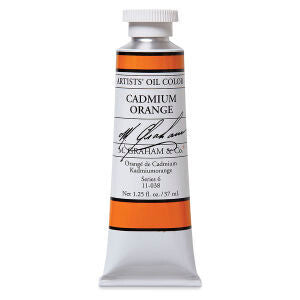 M GRAHAM CADMIUM ORANGE 37ML OIL COLOR