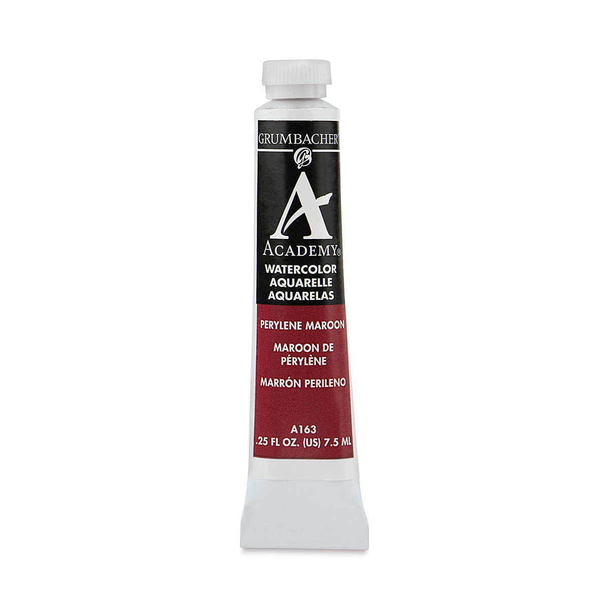 GRUMBACHER ACADEMY WATERCOLOR PERYLENE MAROON 7.5ML