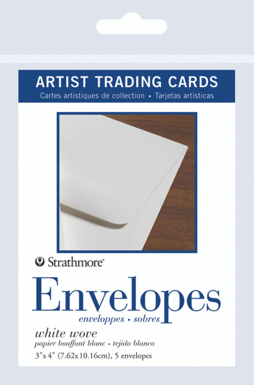 STRATHMORE ATC ENVELOPES 3X4 5PK