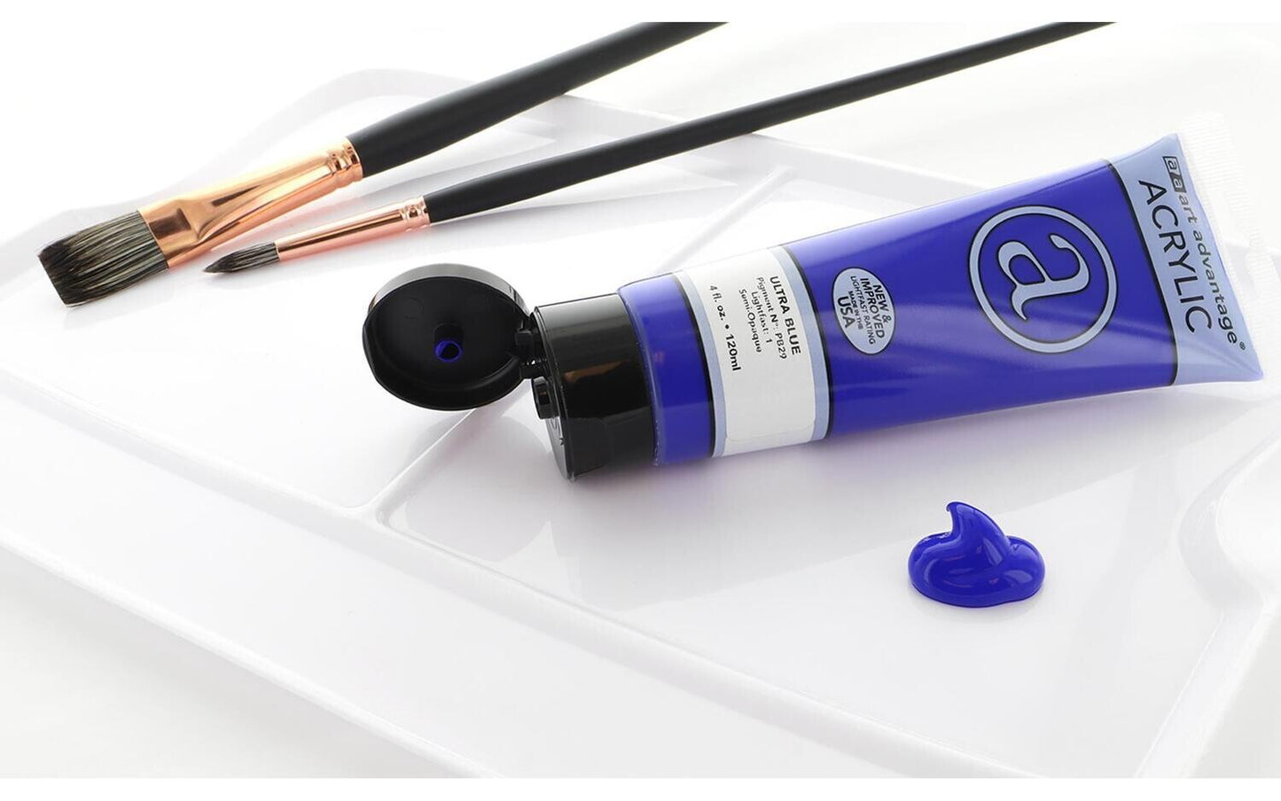 ART ADVANTAGE ACRYLIC PAINT 4oz Ultra Blue