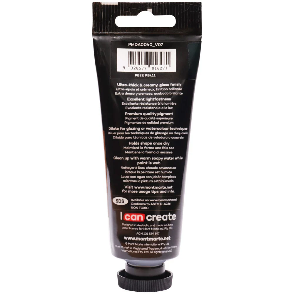 MONT MARTE DIMENSIONS ACRYLICS 75ML - Paynes Grey