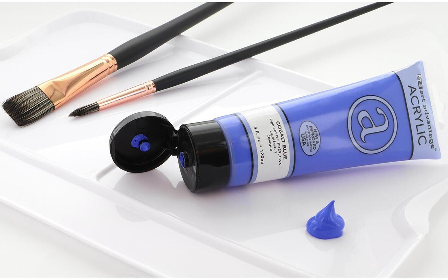 ART ADVANTAGE ACRYLIC PAINT 4oz Cobalt Blue
