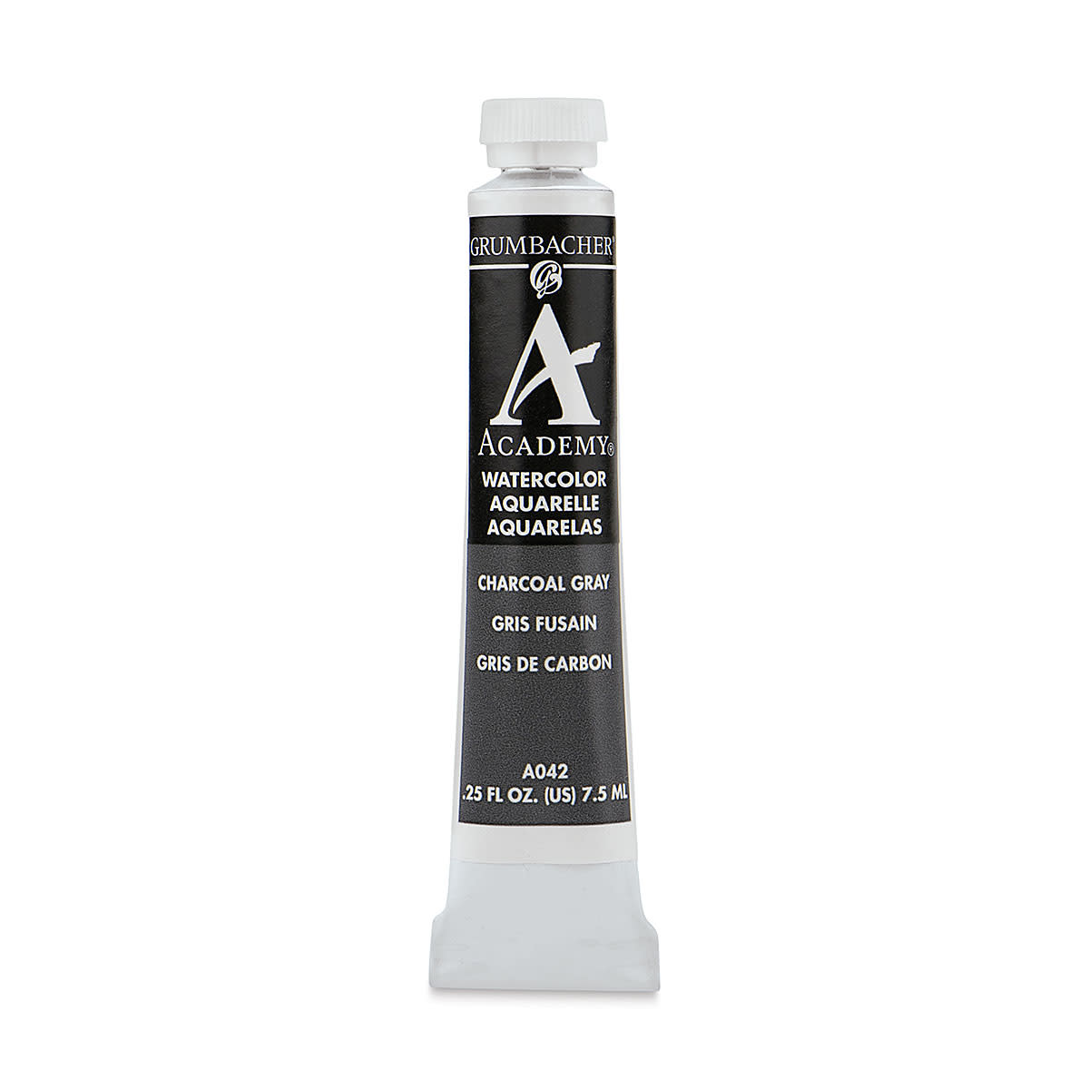 GRUMBACHER ACADEMY WATERCOLOR CHARCOAL GRAY 7.5ML
