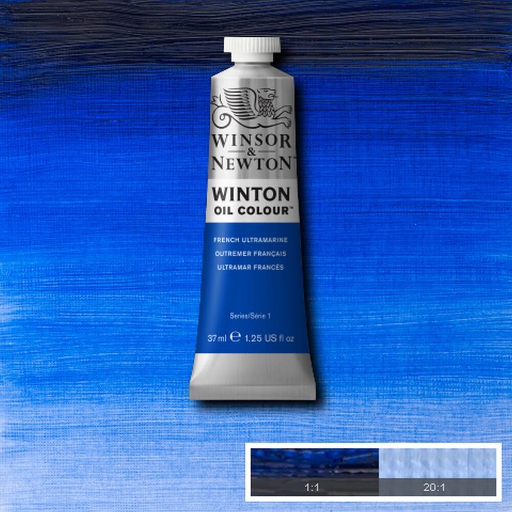 WINSOR & NEWTON WINTON OIL COLOUR 37ML FRENCH ULTRAMARINE