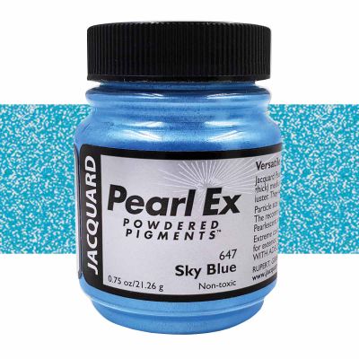 JACQUARD PEARL EX .50 OZ POWDERD PIGMENT 647 SKY BLUE