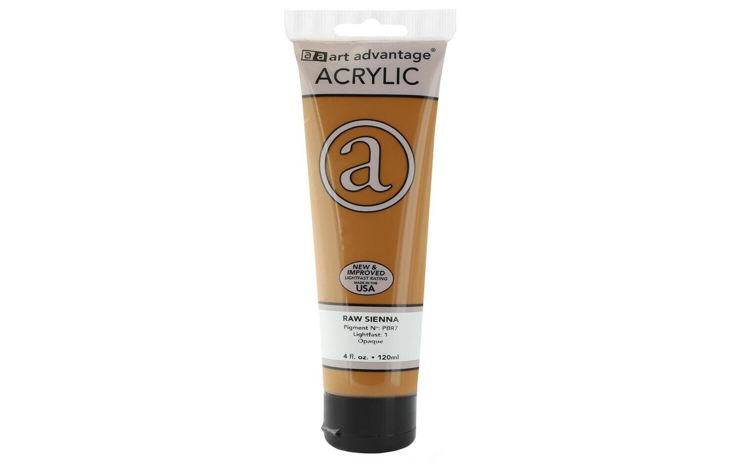 ART ADVANTAGE ACRYLIC PAINT 4oz Raw Sienna