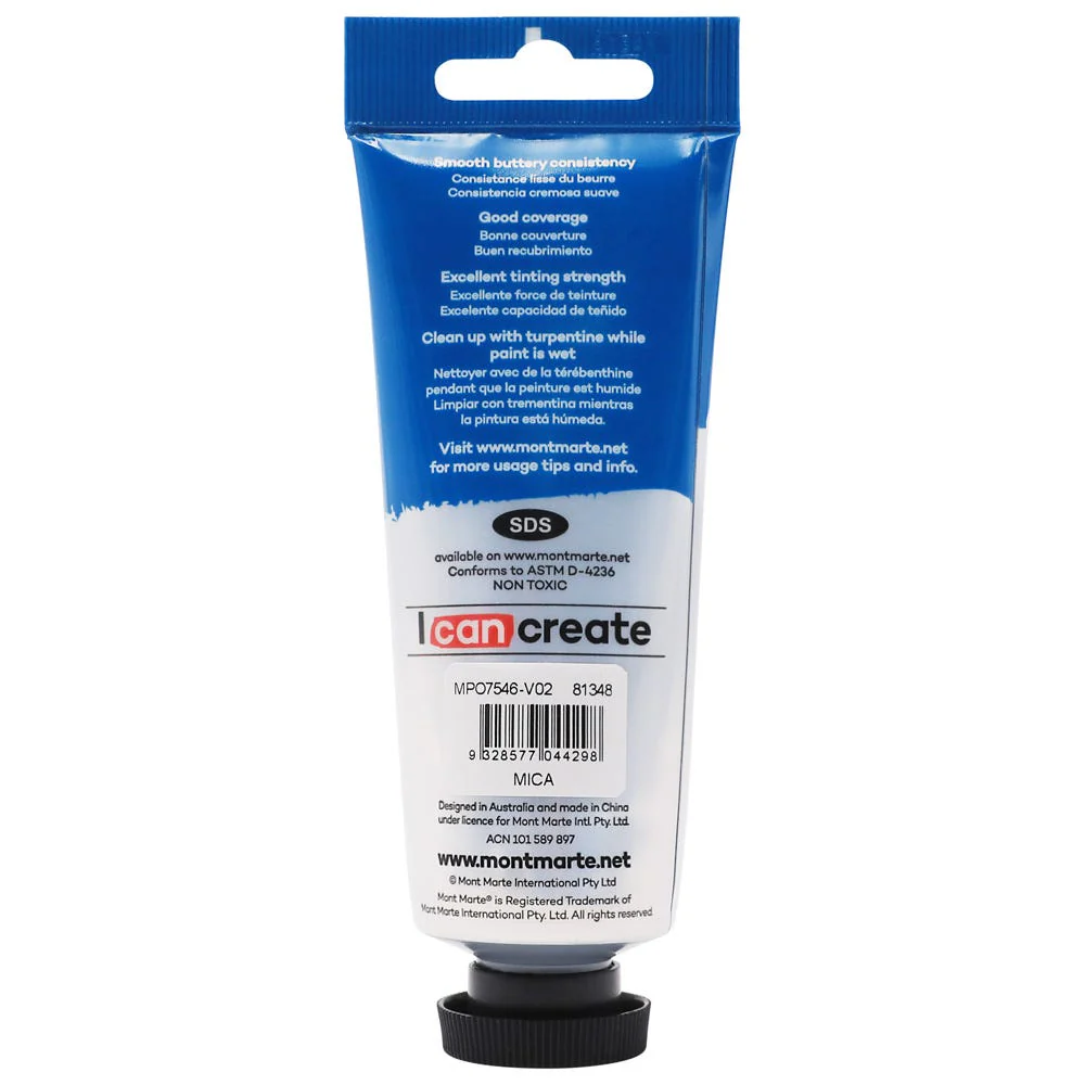 MONT MARTE Oil Paint 75ml - Gold