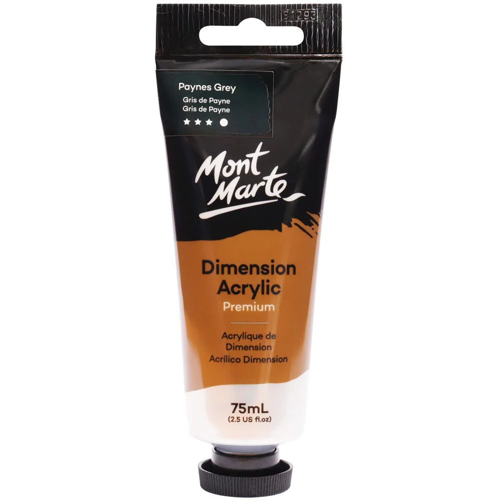 MONT MARTE DIMENSIONS ACRYLICS 75ML - Paynes Grey