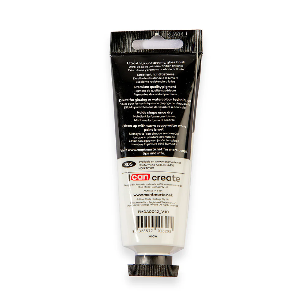 MONT MARTE DIMENSIONS ACRYLICS 75ML - Gold