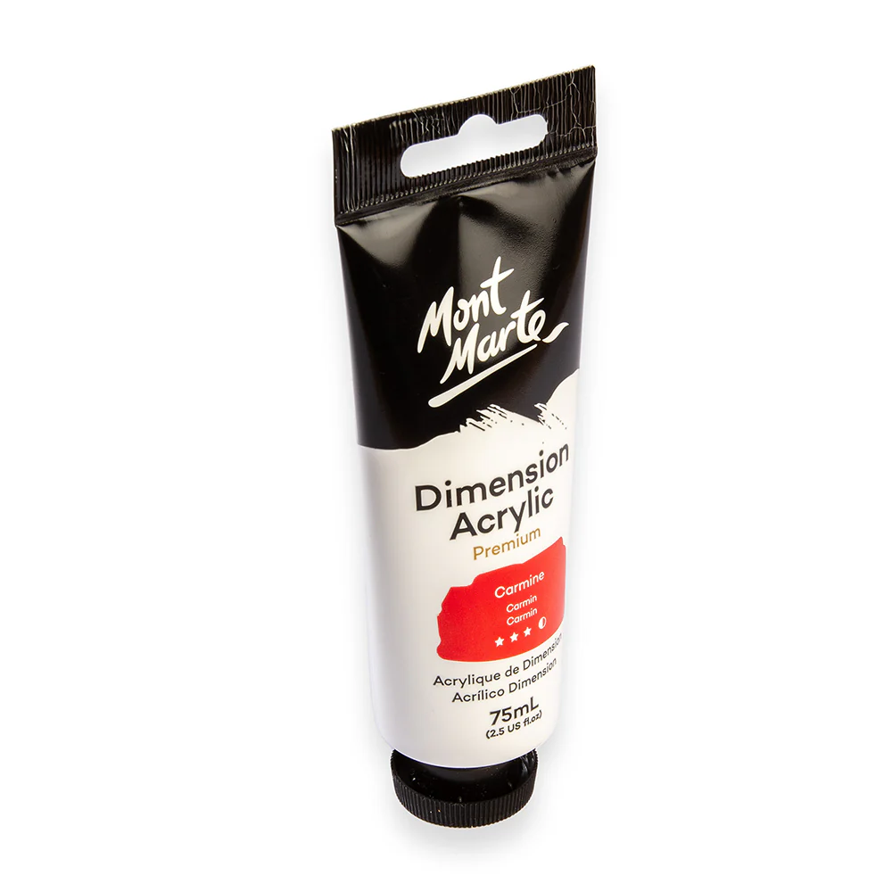 MONT MARTE DIMENSIONS ACRYLICS 75ML - Carmine