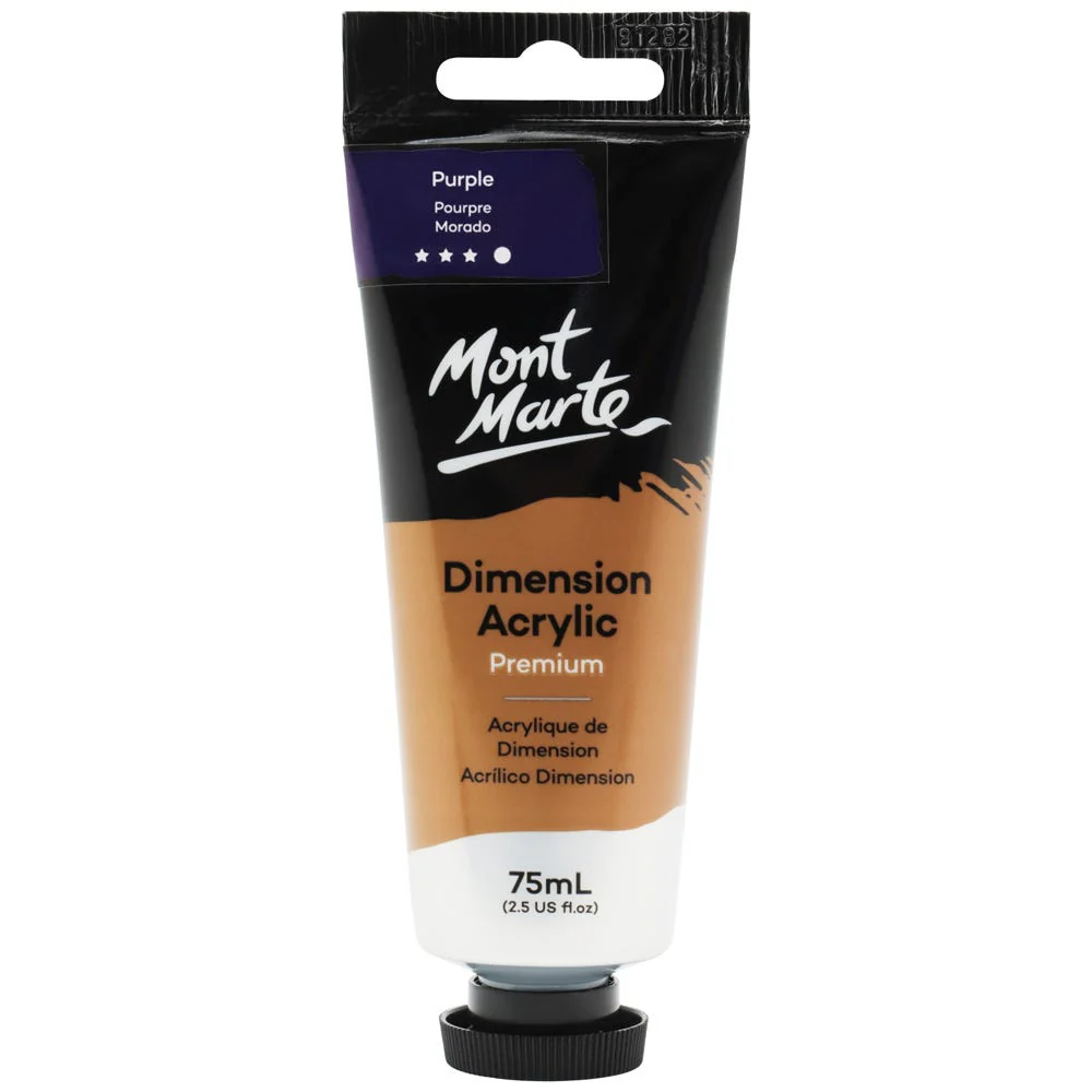 MONT MARTE DIMENSIONS ACRYLICS 75ML - Purple