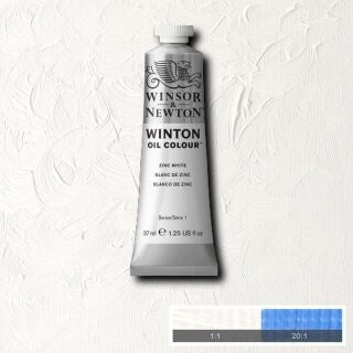 WINSOR & NEWTON WINTON OIL COLOUR 37ML ZINC WHITE