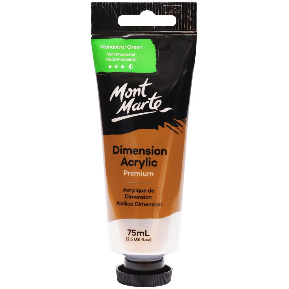 MONT MARTE DIMENSIONS ACRYLICS 75ML - Monastral Green