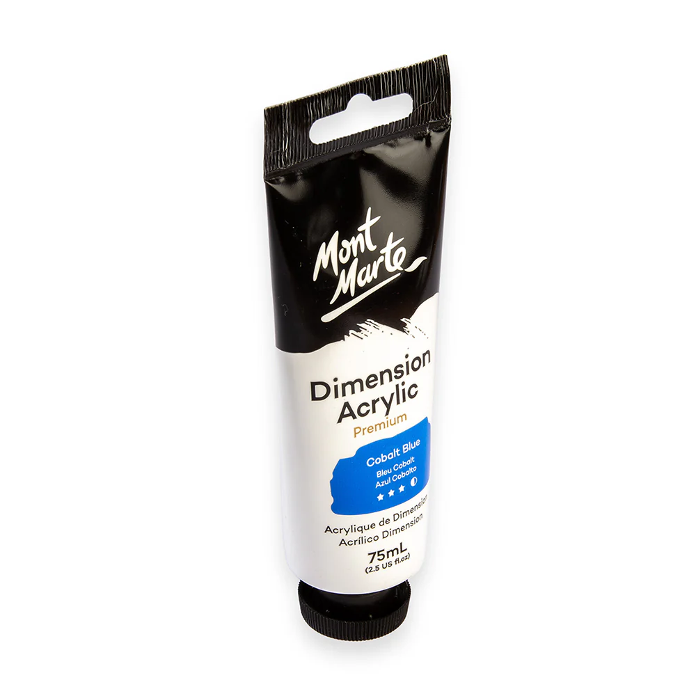 MONT MARTE DIMENSIONS ACRYLICS 75ML - Cobalt Blue