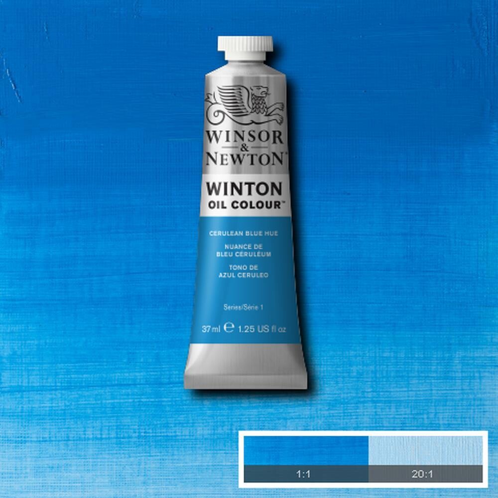 WINSOR & NEWTON WINTON OIL COLOUR 37ML COBALT BLUE HUE