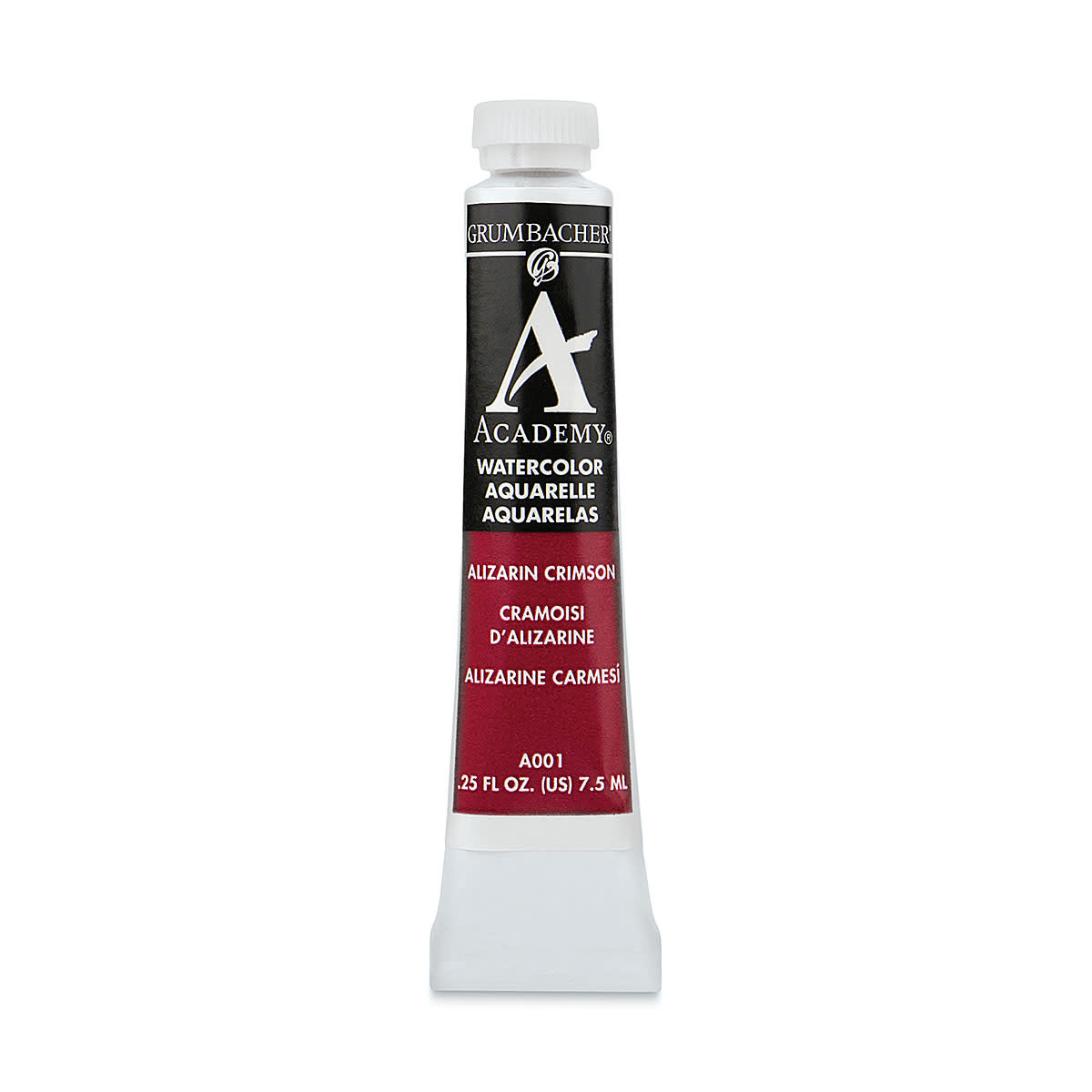 GRUMBACHER ACADEMY WATERCOLOR ALIZARIN CRIMSON 7.5ML
