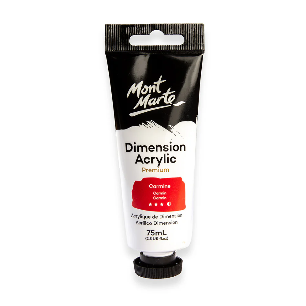 MONT MARTE DIMENSIONS ACRYLICS 75ML - Carmine