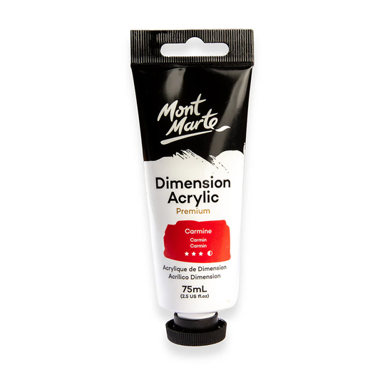 MONT MARTE DIMENSIONS ACRYLICS 75ML  - Carmine