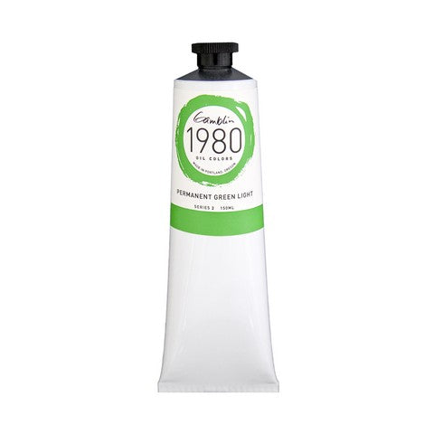 Gamblin 1980 Oil Colors - Permanent Green Light