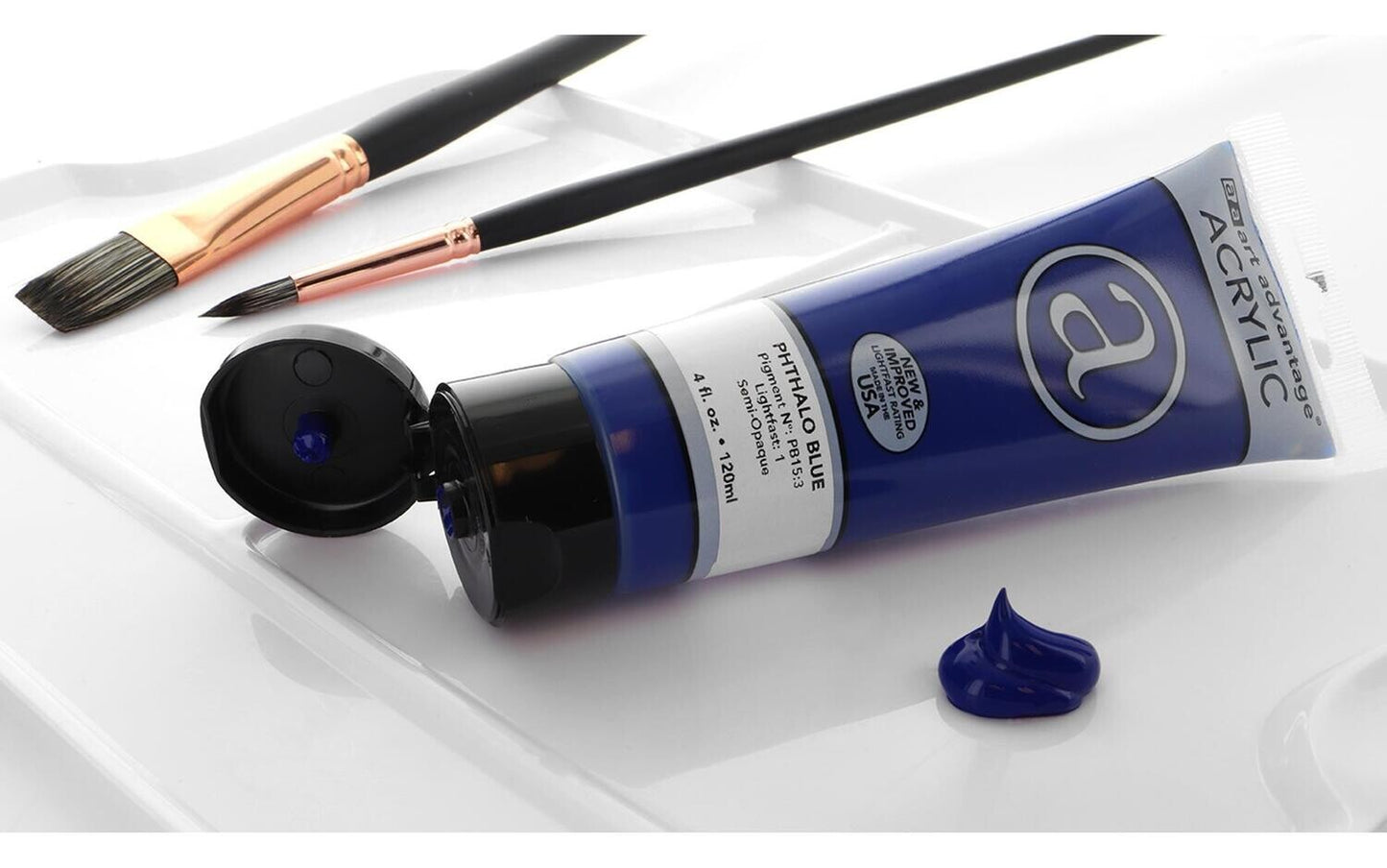 ART ADVANTAGE ACRYLIC PAINT 4oz Phthalo Blue