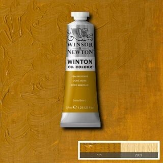WINSOR & NEWTON WINTON OIL COLOUR 37ML YELLOW OCHRE