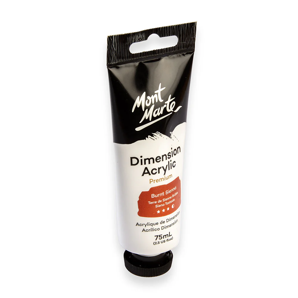 MONT MARTE DIMENSIONS ACRYLICS 75ML - Burnt Sienna