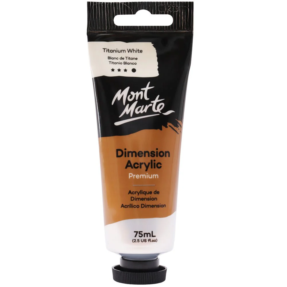 MONT MARTE DIMENSIONS ACRYLICS 75ML - Titanium White