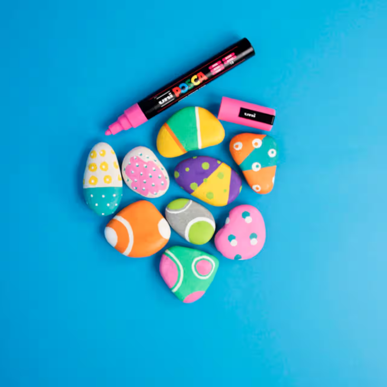 POSCA Paint Marker Sets, 8-Color PC-5M Medium Set