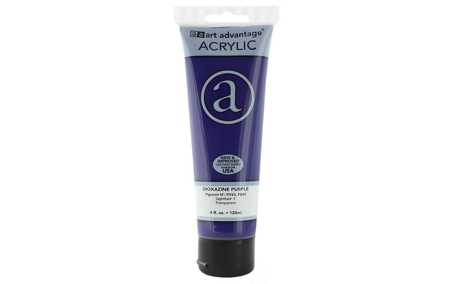 ART ADVANTAGE ACRYLIC PAINT 4oz Dioxazine Purple