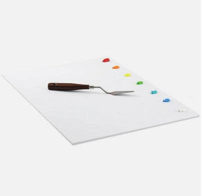 EASY LIFT PEELABLE WHITE PLASTIC PALETTE 12X16