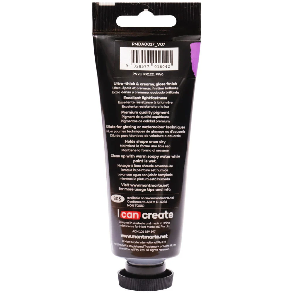 MONT MARTE DIMENSIONS ACRYLICS 75ML - Violet