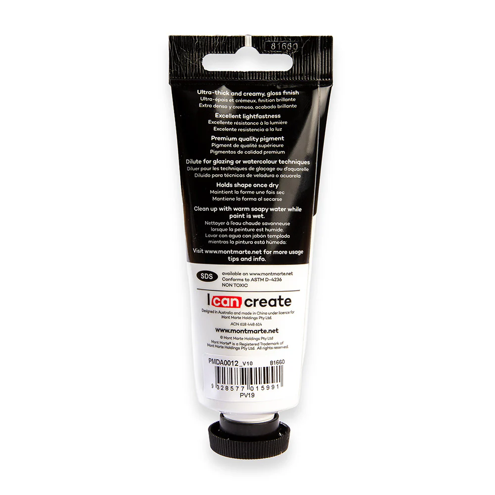 MONT MARTE DIMENSIONS ACRYLICS 75ML - Carmine