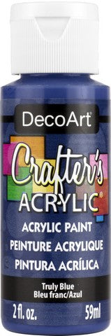 DECO ART CRAFTERS ACRYLIC TRULY BLUE 2OZ