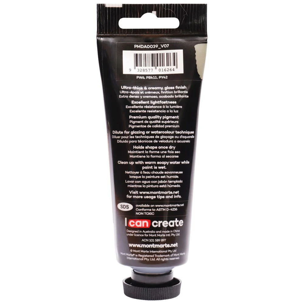 MONT MARTE DIMENSIONS ACRYLICS 75ML - Neutral Grey