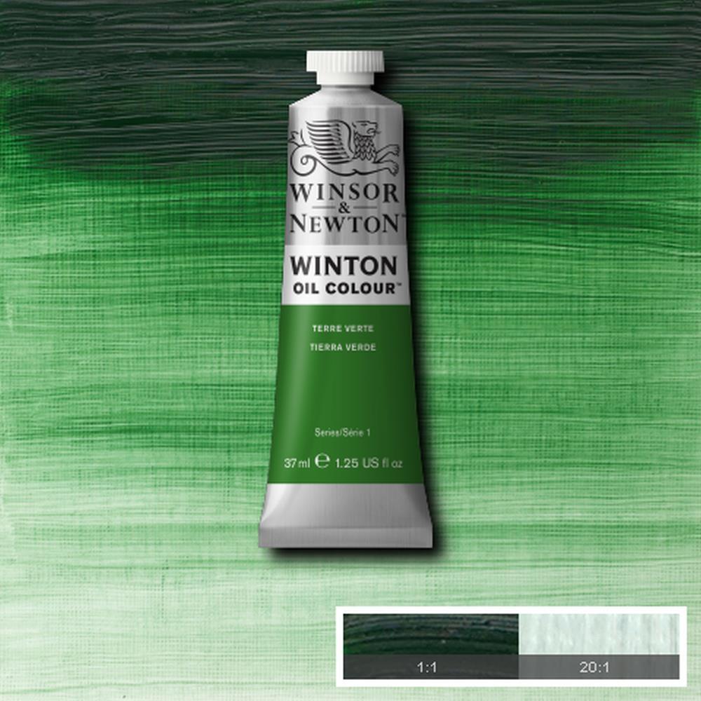 WINSOR & NEWTON WINTON OIL COLOUR 37ML TERRE VERTE