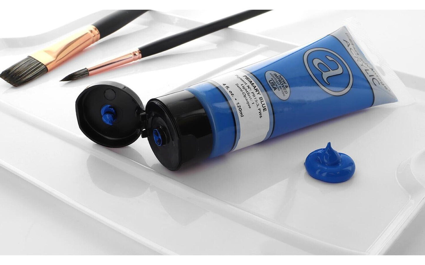 ART ADVANTAGE ACRYLIC PAINT 4oz Primary Blue