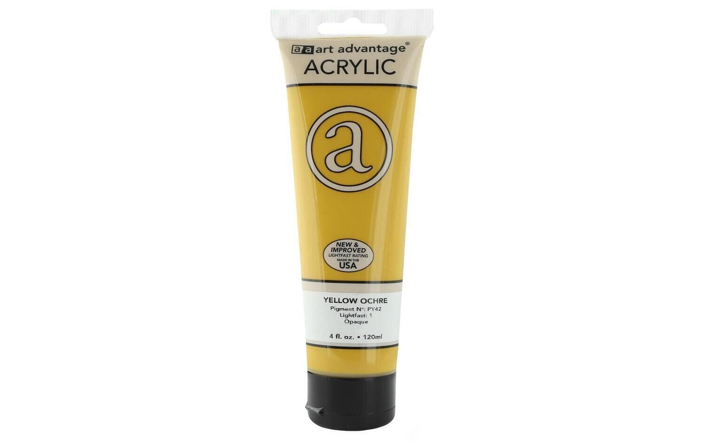 ART ADVANTAGE ACRYLIC PAINT 4oz Yellow Ochre