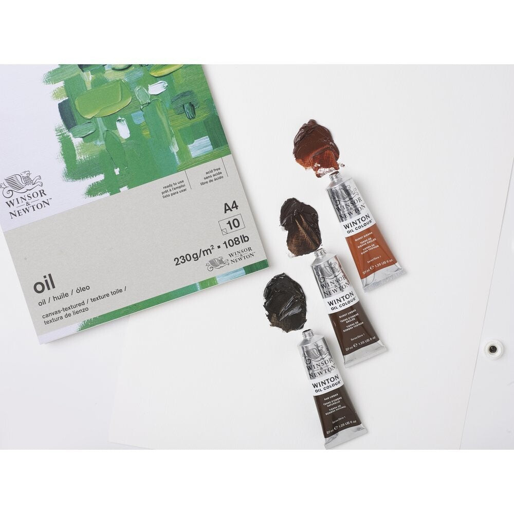 WINSOR & NEWTON WINTON OIL COLOUR 37ML BURNT UMBER