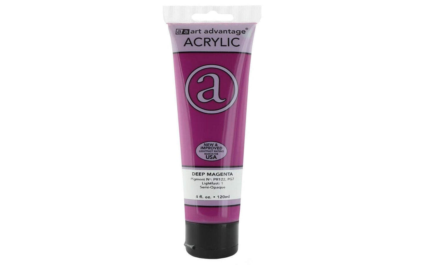 ART ADVANTAGE ACRYLIC PAINT 4oz Deep Magenta