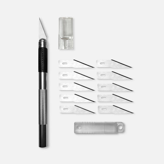 Precision Knife w/ 10 Replacement Blades
