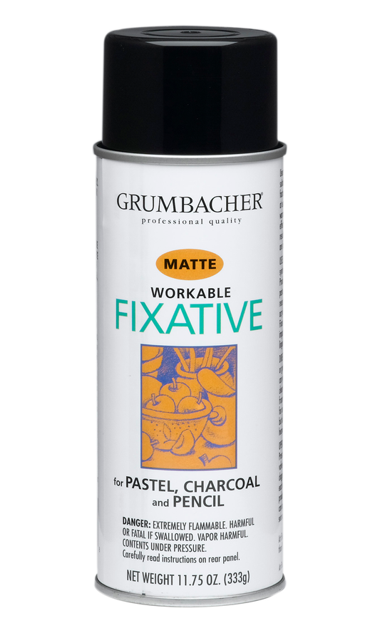 GRUMBACHER Workable Fixative Spray 11.75 oz Can