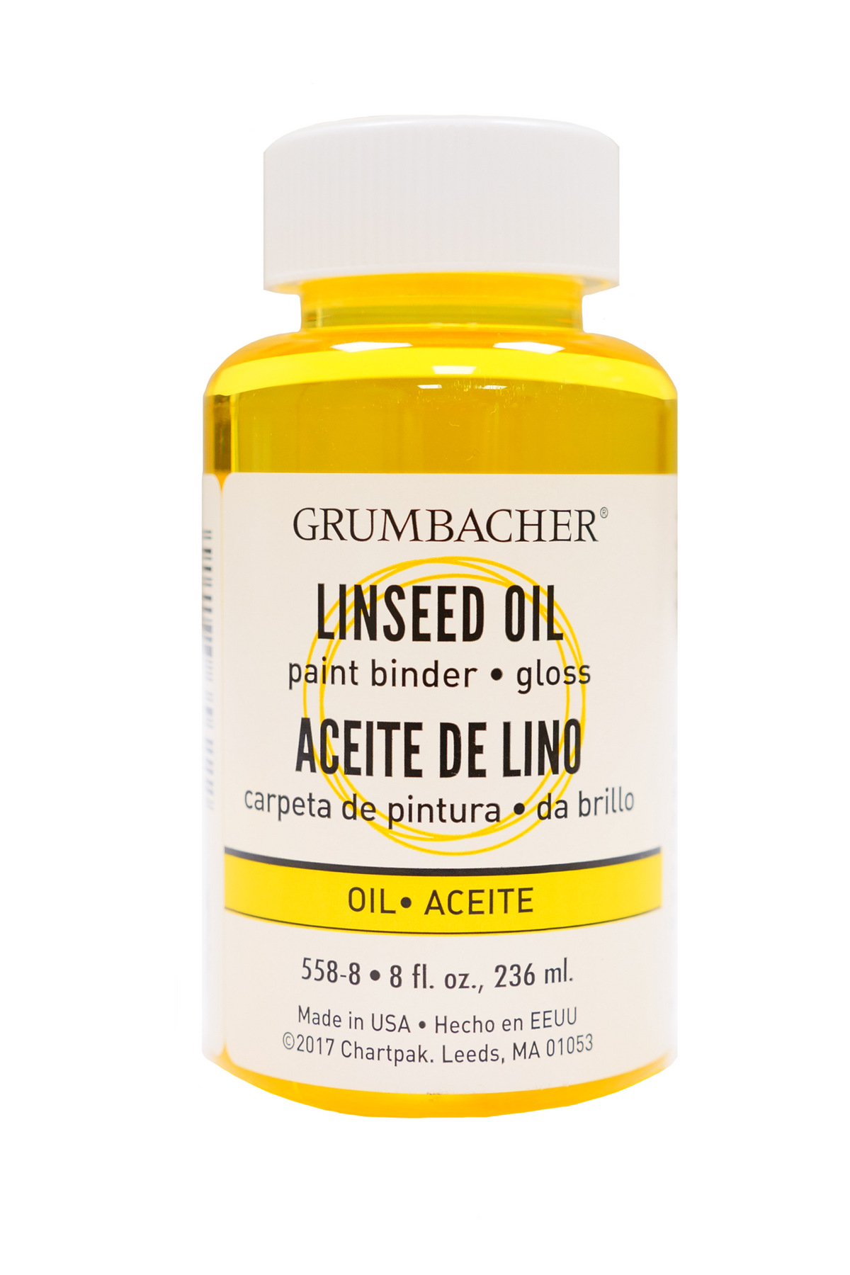 GRUMBACHER Linseed Oil 2-1/2oz