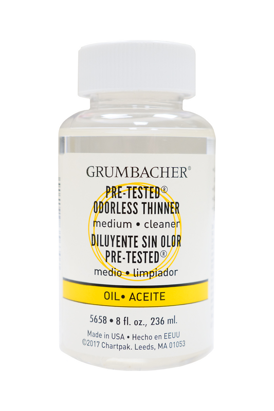 GRUMBACHER PRE-TESTED ODORLESS THINNER 8OZ